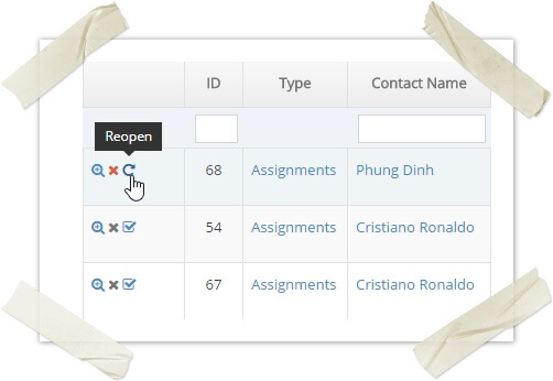 Managing Workflow Engine Ticket