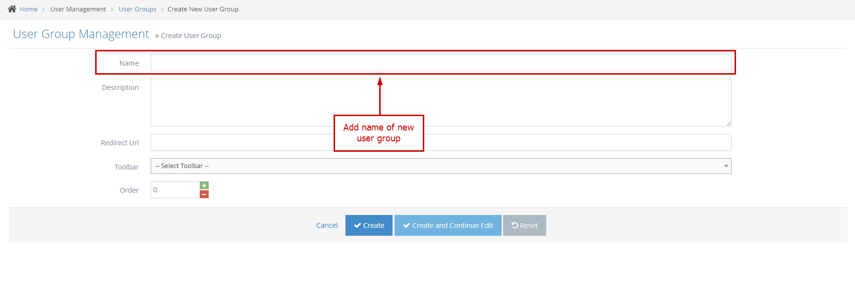 Group Redirects
