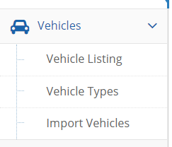 vehicle listing